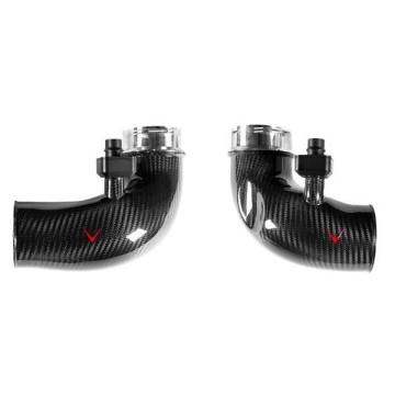 BMW G90, G99 M5 Carbon Turbo Inlets - Gloss Finish