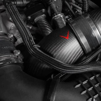 BMW G90, G99 M5 Carbon Turbo Inlets - Matte Finish