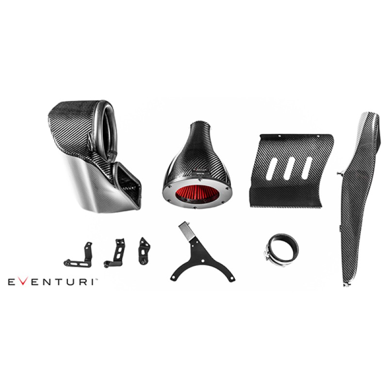 Audi B9 RS5/RS4 Black Carbon intake with secondary duct