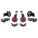 BMW F9X M5/M8 Black Carbon intake with shrouds