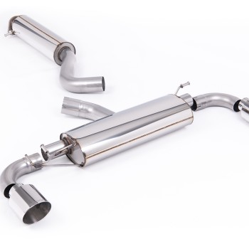 3' / 76mm Resonated OPF/GPF Back System with GT-115 Polished Trims - ECE Approved