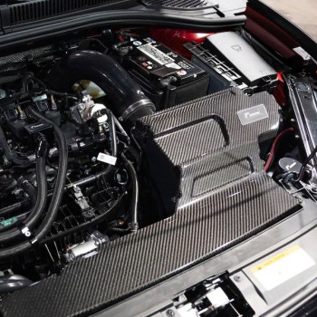 R600E Gloss Carbon Intake System/MQB/MQBE/Cotton Filter