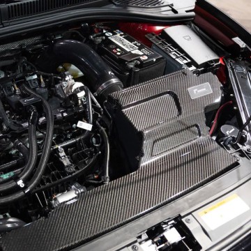 R600E Gloss Carbon Intake System/MQB/MQBE/Cotton Filter