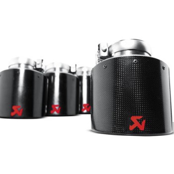 Tail pipe set (Carbon,dia 125 mm) Corvette