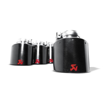 Tail pipe set (Carbon,dia 125 mm) Corvette