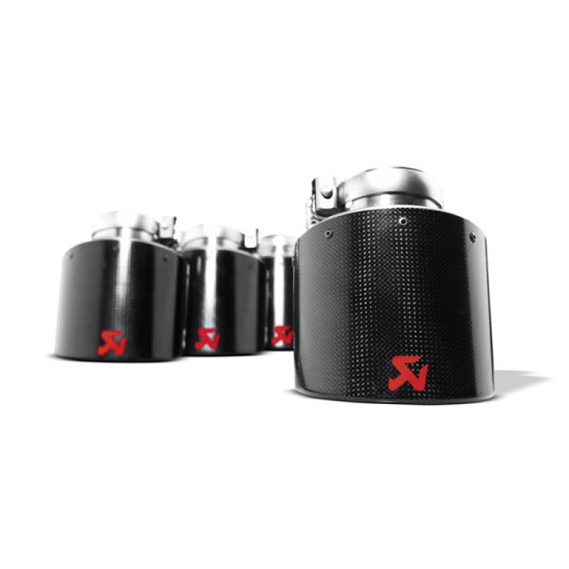 Tail pipe set (Carbon,dia 125 mm) Corvette