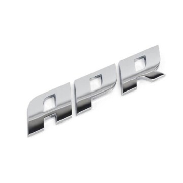 APR BADGE, CHROME