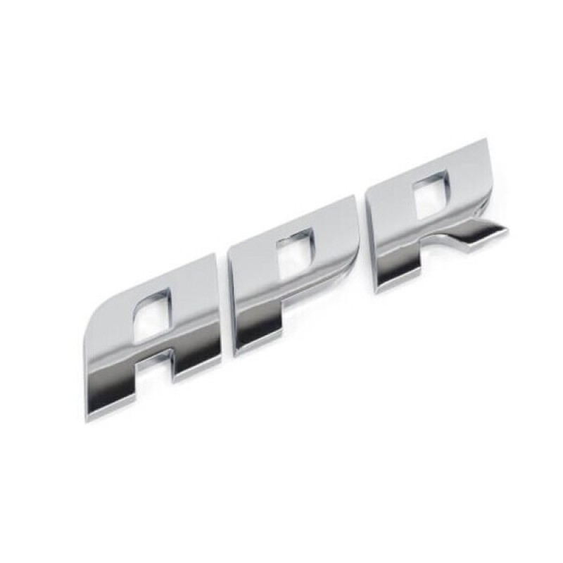 APR BADGE, CHROME