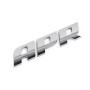 APR BADGE, CHROME