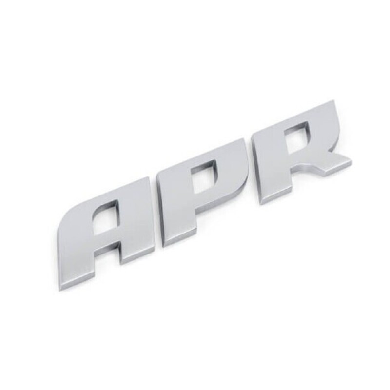 APR BADGE, MATTE SILVER