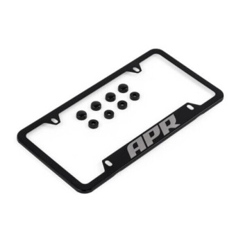 APR PLATE FRAME - THICK, BLCK W/HW HIDRS