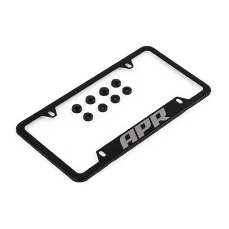 APR PLATE FRAME - THICK, BLCK W/HW HIDRS
