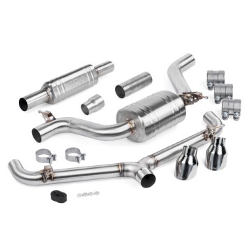 MK7.5 CATBACK KIT WITH RESONATOR