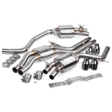 APR CATBACK EXHAUST SYSTEM (W/ CENTER MUFFLER) - S6/S7 (C7)