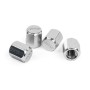 APR VALVE STEM CAPS, SILVER, P