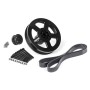 DUAL PULLEY KIT, BOLT ON