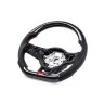 STEERING WHEEL, RED STITCHING, NON-PADDL
