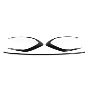BUMPER TRIM, FRONT, CARBON, MK8 GTI