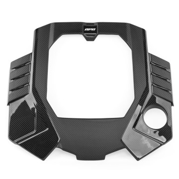ENGINE COVER, CARBON FIBER, C8 RS6