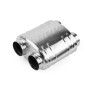 MUFFLER, 217X134X210, DUAL 2.75