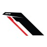 APR Sideburn Sticker-Black/Red