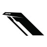 APR Sideburn Sticker-Black/Bla