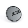 CENTER CAP 1, PLASTIC, CAST, GUNMETAL