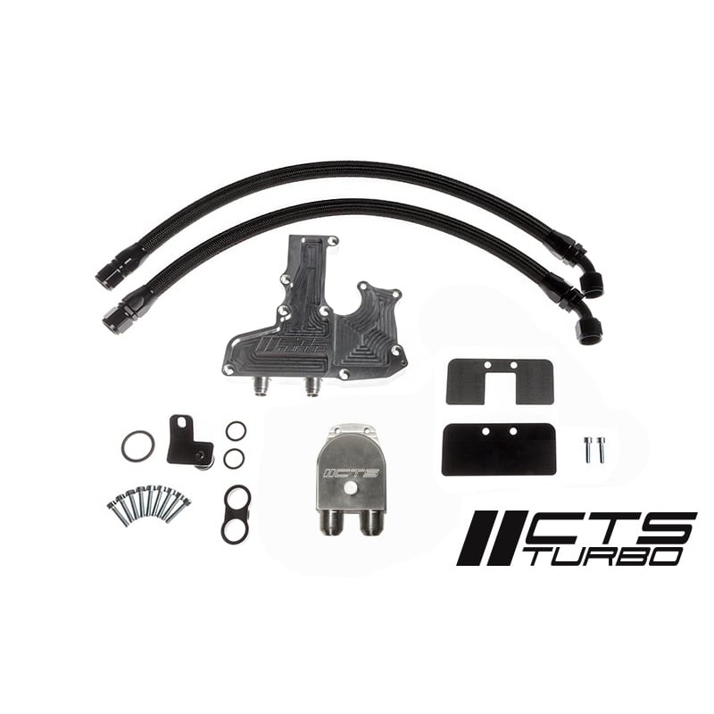 CTS Turbo Audi B8.5 A4/A5 Catch Can Kit (Flex-Fuel with Aluminum Intake Manifold)