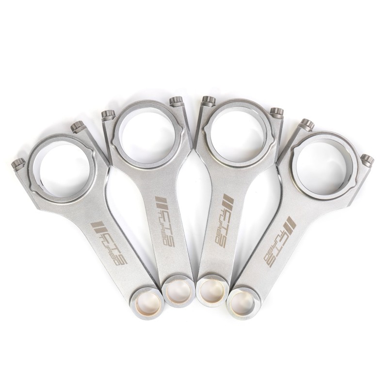 CTS Turbo Connecting Rods VW & Audi 144×21 Tapered Rifle Drilled | Fits MK6/B8 2.0T EA888 Gen 1 & 2 With Stock Pistons