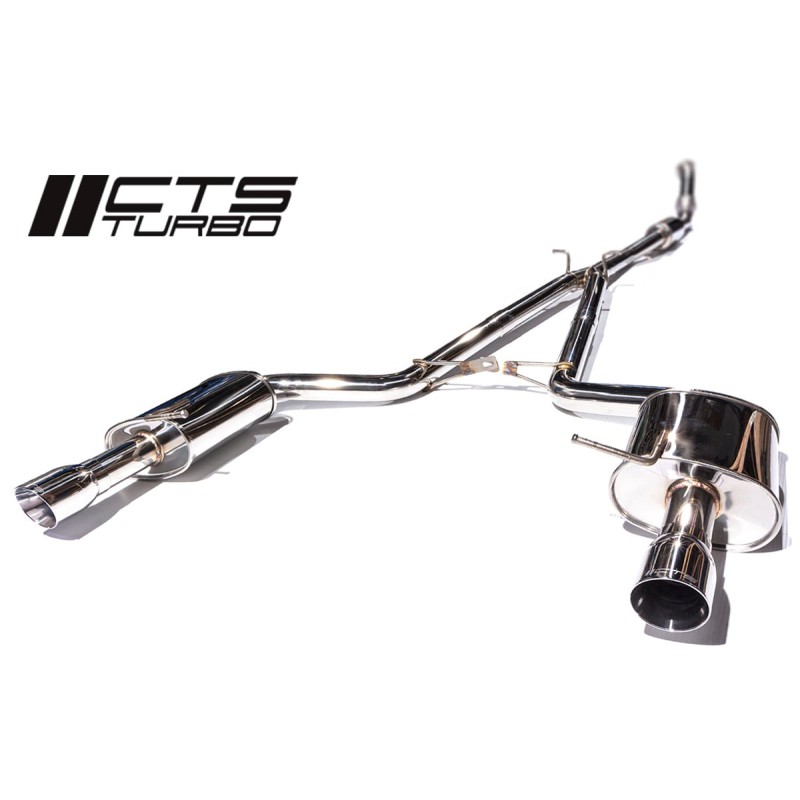 CTS TURBO B7 A4 2.0T CATBACK (manual transmission only)