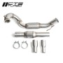 CTS Turbo MK6/MK7 Jetta 1.4T/1.5T, MK7 Golf 1.4TSI/1.5TSI 3″ Downpipe with HIGH-FLOW CAT for EA211 engines