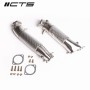 CTS Turbo Nissan R35 GT-R Cast Stainless Steel 3.5″ Downpipes