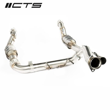 CTS Turbo Ford Raptor EcoBoost 3.5L High-Flow Cat Downpipes