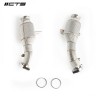 CTS Turbo HIGH-FLOW cat set for Mercedes Benz C43 C400 C450 E43 E400 E450 with M276 engine