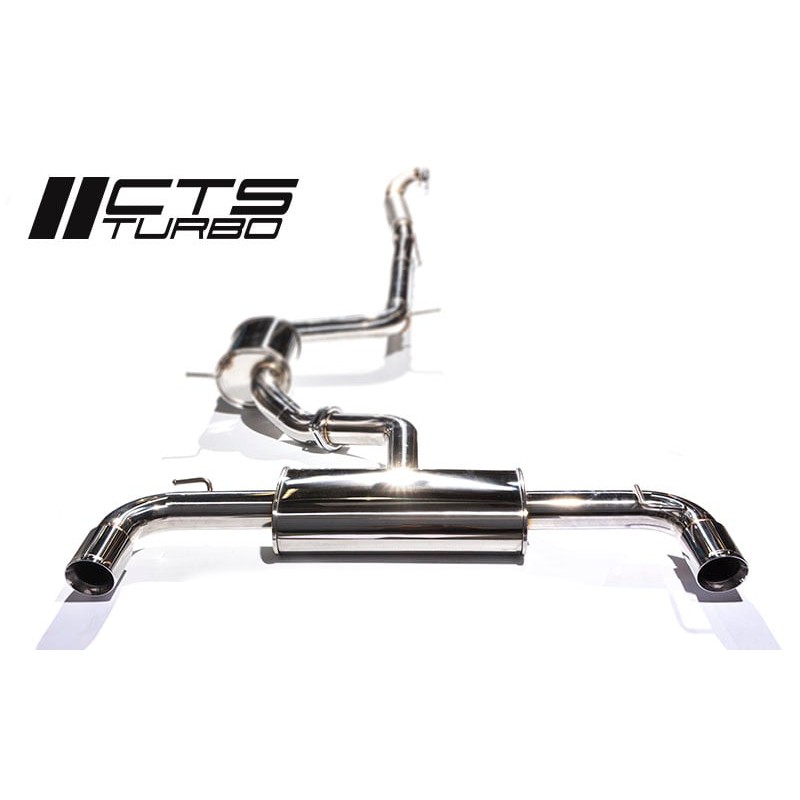 CTS Turbo VW MK6 GTI 3″ Turbo Back Exhaust High-Flow Cat