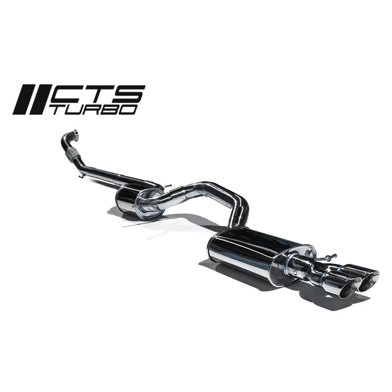 CTS Turbo VW MK6 Jetta Gen3 1.8T/2.0T 3″ Turbo-back Exhaust High-Flow Cat