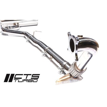 CTS Turbo VW MK6 Golf R 3″ Turbo Back Exhaust High-Flow Cat