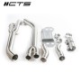 CTS Turbo BMW S58 G80 M3/G82/G83 M4 Single Mid Pipe with Brace