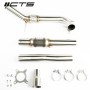 CTS Turbo MK6 Golf R 2.0T, MK2 Audi TT Quattro/TT-S 2.0T, 8P A3 Quattro/S3 2.0T High Flow CAT Downpipe for undefined
