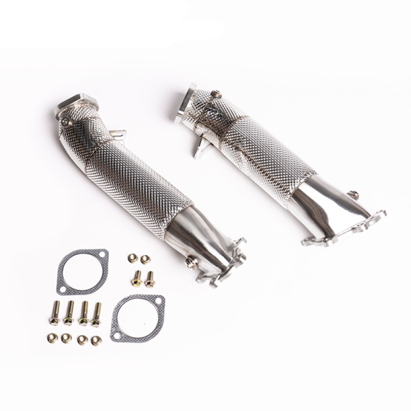 CTS Turbo Nissan R35 GT-R Cast Stainless Steel 3.5″ Downpipes for undefined