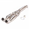 CTS Turbo Nissan R35 GT-R Resonated Y-pipe/Mid-pipe High-Flow Cat for undefined