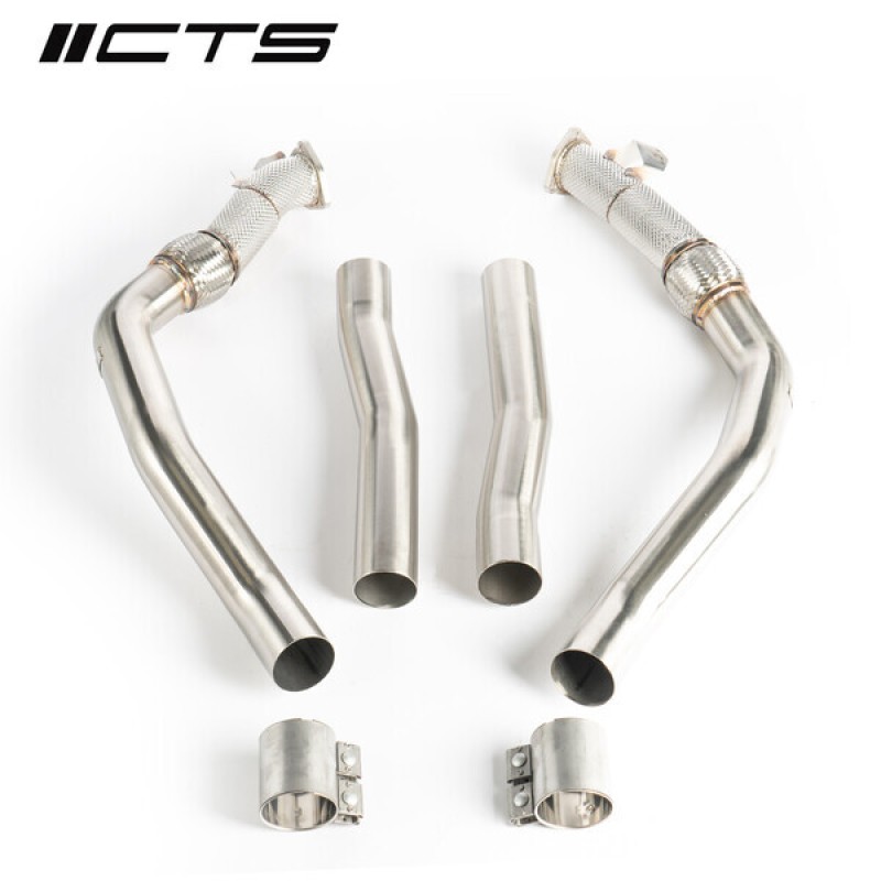 CTS Turbo C8 Audi RS6/RS7 4.0T Mid Pipes/Resonator Delete for undefined