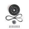 CTS Turbo 3.0T V6 Dual Pulley Upgrade Kit (Press-on, 180mm) for undefined