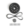 CTS Turbo 3.0T V6 Dual Pulley Upgrade Kit (bolt-on, 180mm) for undefined