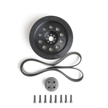 CTS Turbo 3.0T V6 Dual Pulley Upgrade Kit (bolt-on, 187mm) for undefined