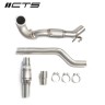 CTS Turbo MQB AWD Exhaust Downpipe with HIGH FLOW CAT (MK7/MK7.5 Golf AWD, Golf R, A3/S3/TT/TT-S Quattro) for undefined
