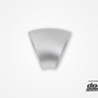 Aluminum pipe 45° 100x3 mm, short radius