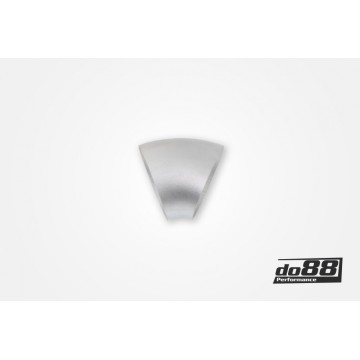 Aluminum pipe 45° 50x3 mm, short radius