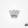 Aluminum pipe 45° 60x3 mm, long radius