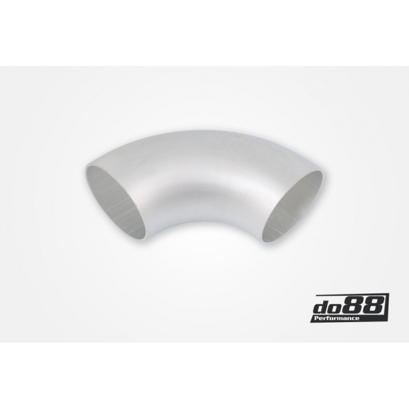 Aluminum pipe 90° 100x3 mm, long radius